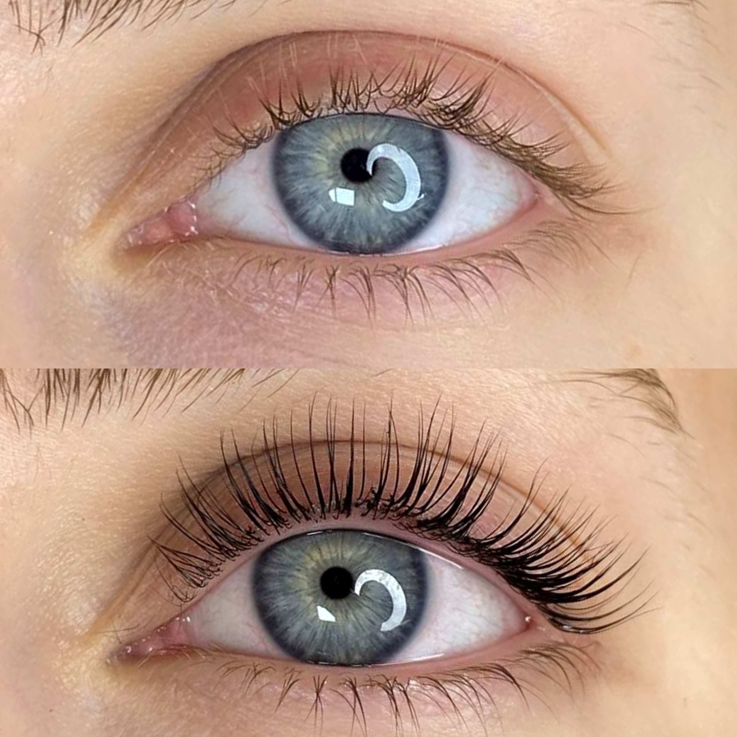 lash lift procedure clean salon